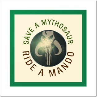 Save A Mythosaur v1 Posters and Art